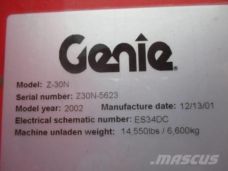 Genie Z 30 Ανυψωτήρες με αρθρωτό βραχίονα