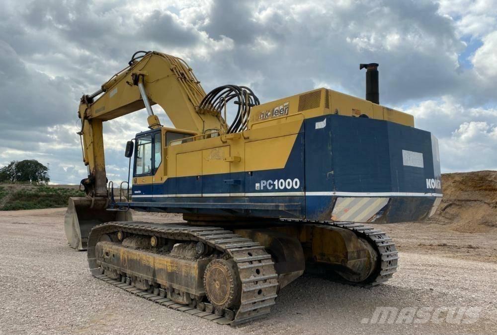Komatsu PC 1000-1 Εκσκαφείς με ερπύστριες