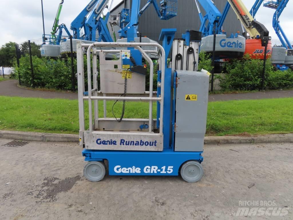 Genie GR 15 Ανυψωτήρες με κατακόρυφους πυλώνες