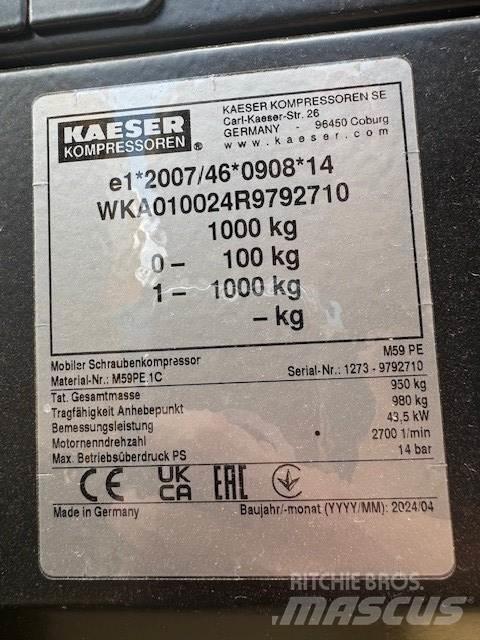 Kaeser M59PE Συμπιεστές