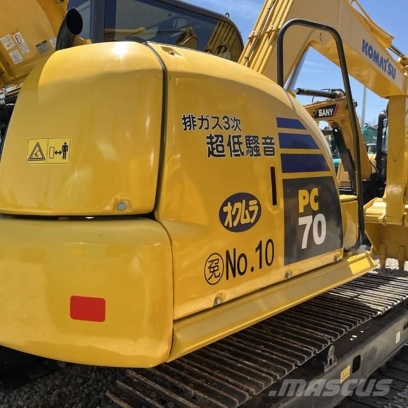 Komatsu PC 70 Εκσκαφείς με ερπύστριες