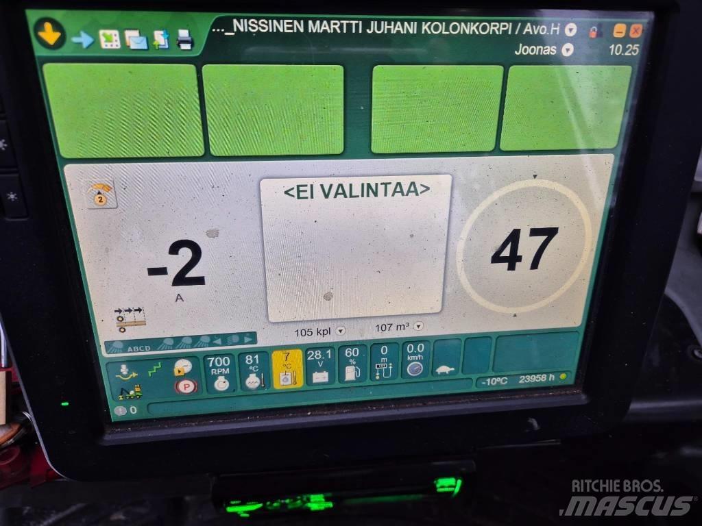 John Deere 1270E Θεριζοαλωνιστικές μηχανές