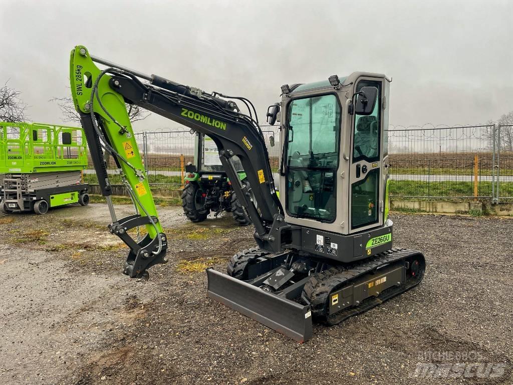 Zoomlion ZE 26 GU Εκσκαφάκι (διαβολάκι) < 7t
