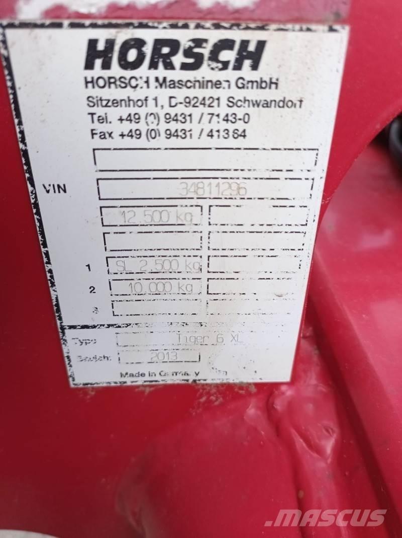 Horsch Tiger 6 XL Καλλιεργητές - Ρίπερ