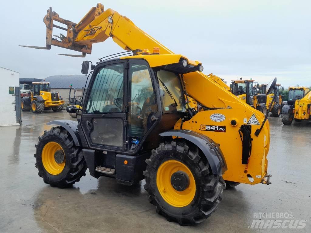 JCB 541-70 Συστήματα τηλεχειρισμού για τη γεωργία