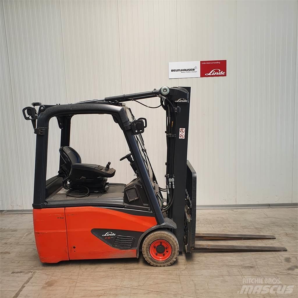 Linde E16 Ηλεκτρικά περονοφόρα ανυψωτικά κλαρκ