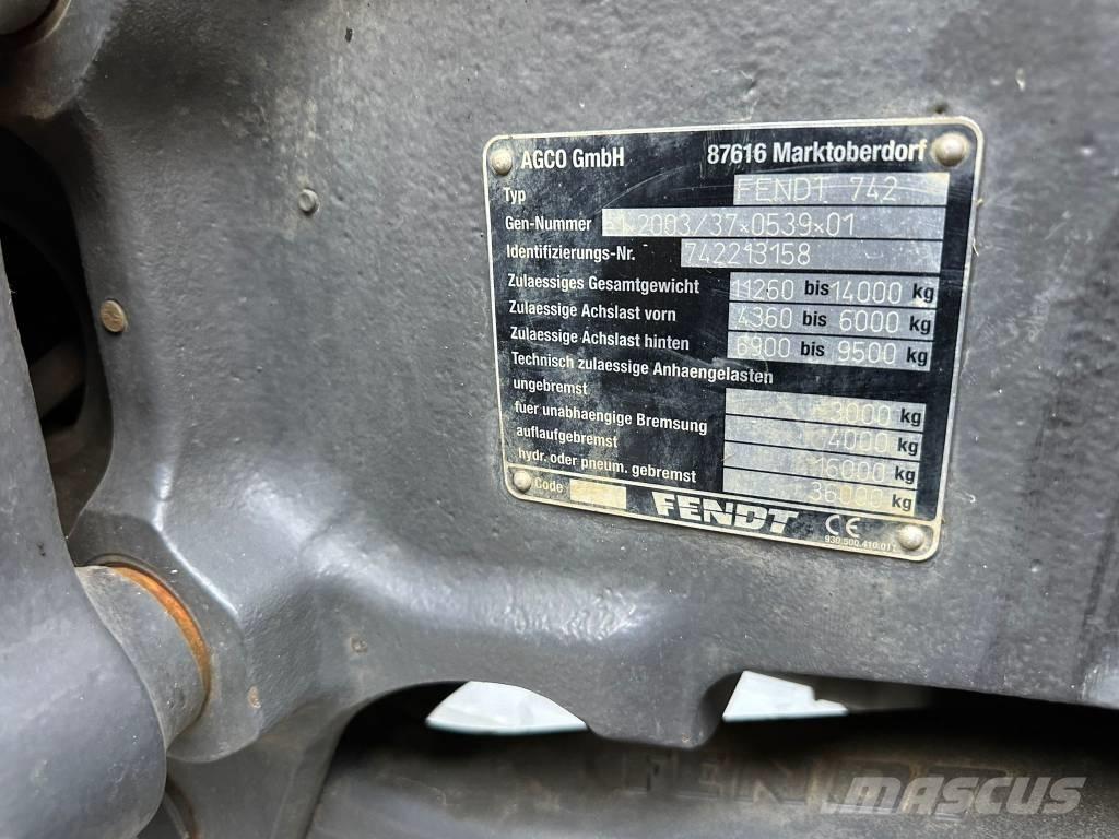 Fendt 722 Profi Plus Τρακτέρ