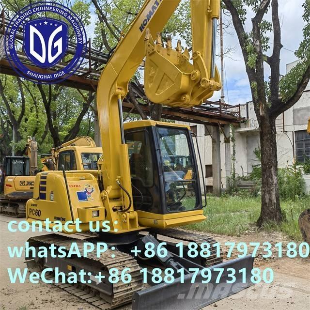 Komatsu PC 60-7C Εκσκαφείς με ερπύστριες