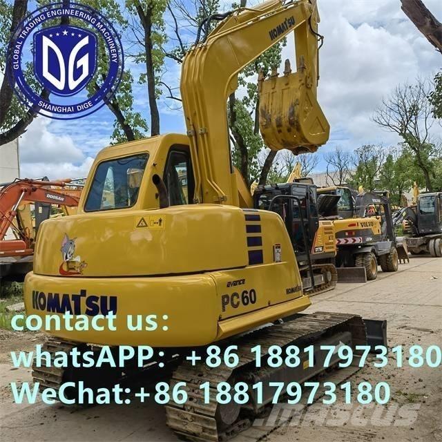 Komatsu PC 60-7C Εκσκαφείς με ερπύστριες