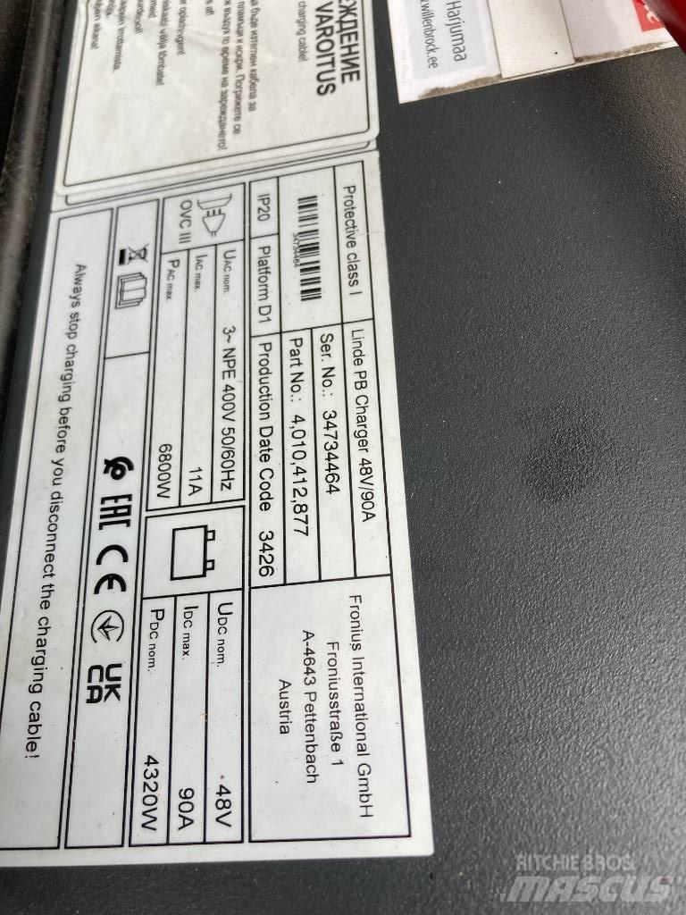 Linde E16P/386-02 Ηλεκτρικά περονοφόρα ανυψωτικά κλαρκ