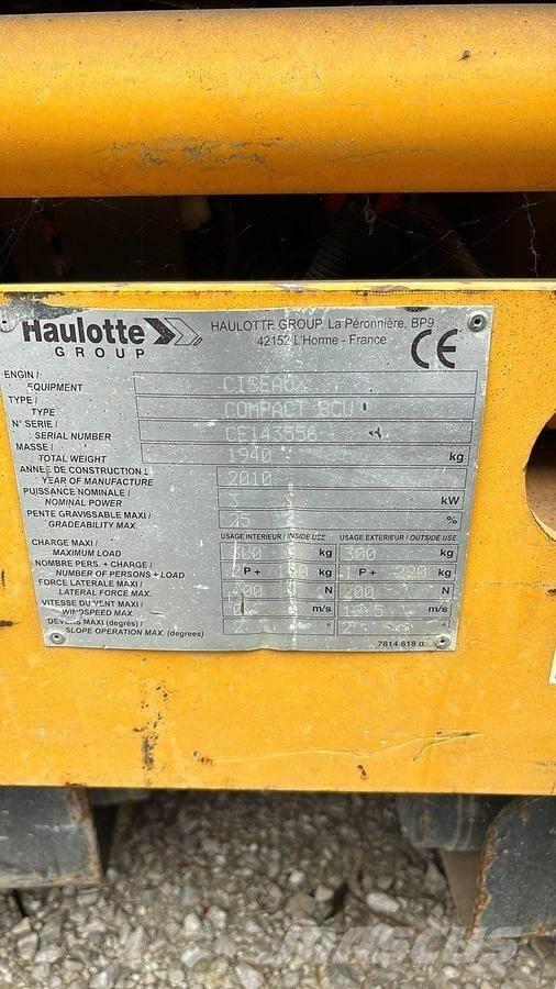 Haulotte Compact 8 Εναέριες πλατφόρμες τοποθετημένες σε φορτηγό