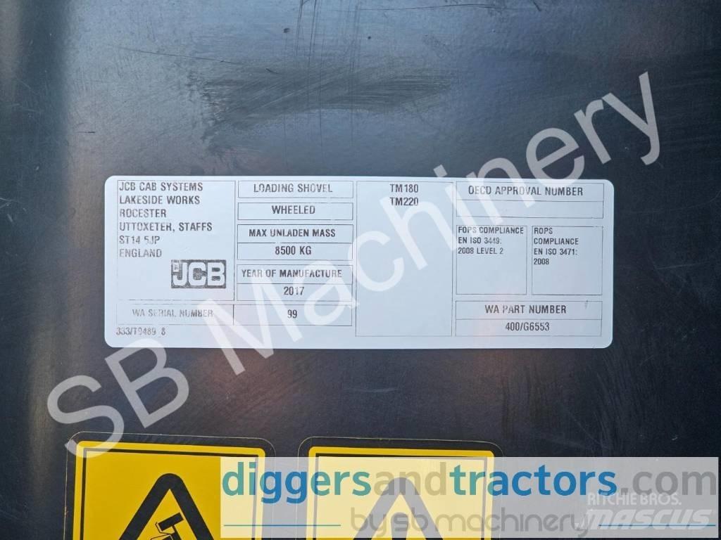 JCB TM 220 Φορτωτές με λάστιχα (Τροχοφόροι)