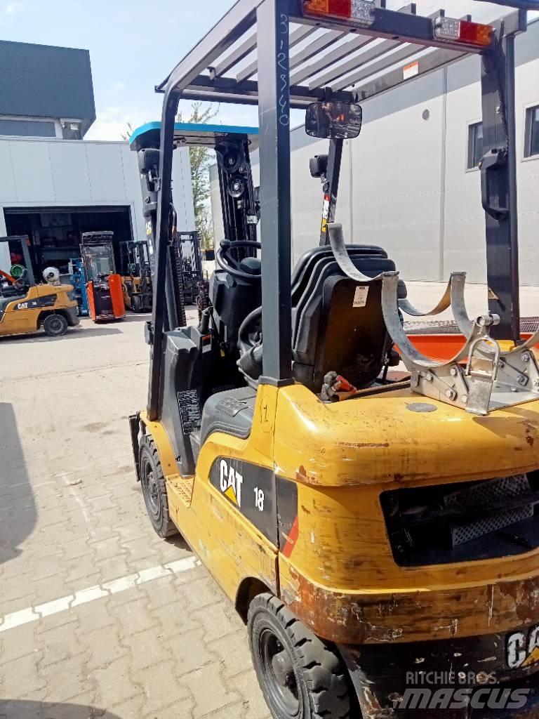 CAT GP 18 NT Περονοφόρα ανυψωτικά κλαρκ με φυσικό αέριο LPG