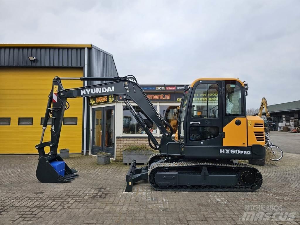 Hyundai HX60PRO Εκσκαφάκι (διαβολάκι) < 7t