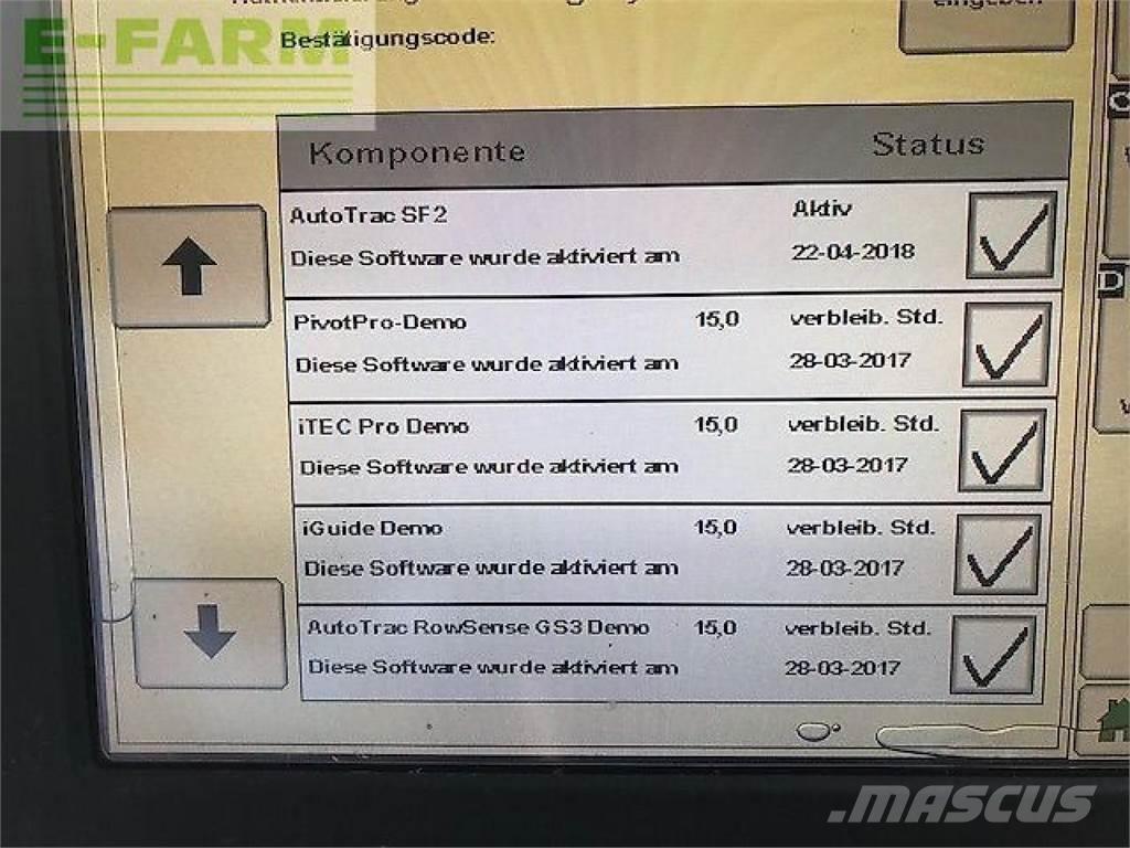 John Deere w660 Θεριζοαλωνιστικές μηχανές
