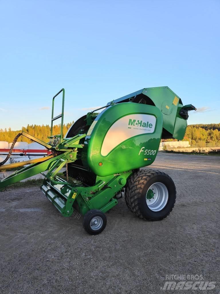 McHale F 5500 Πρέσες κυλινδρικών δεμάτων