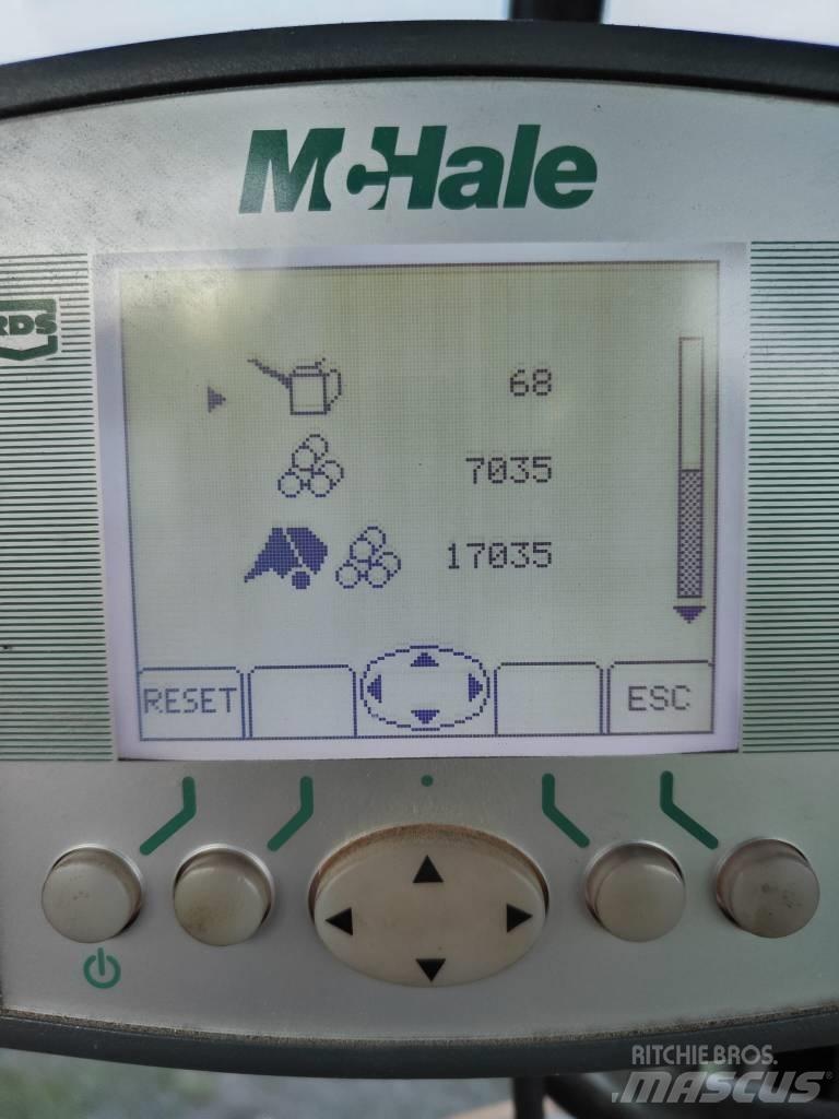McHale F 5500 Πρέσες κυλινδρικών δεμάτων