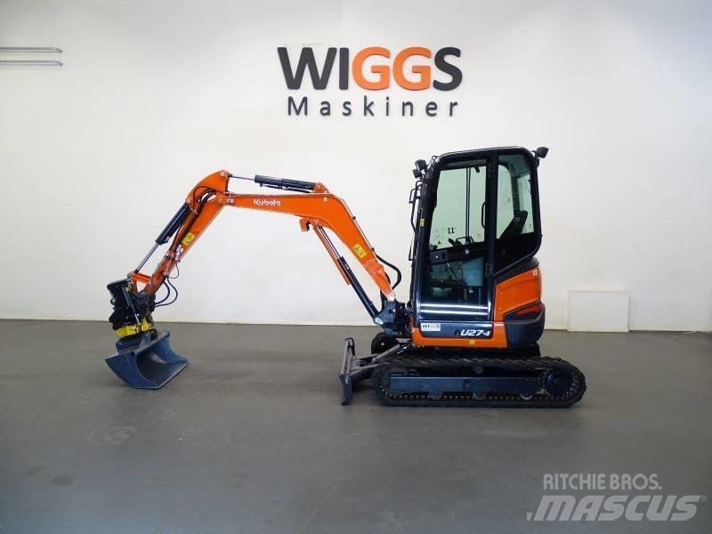 Kubota U 27-4 Εκσκαφάκι (διαβολάκι) < 7t