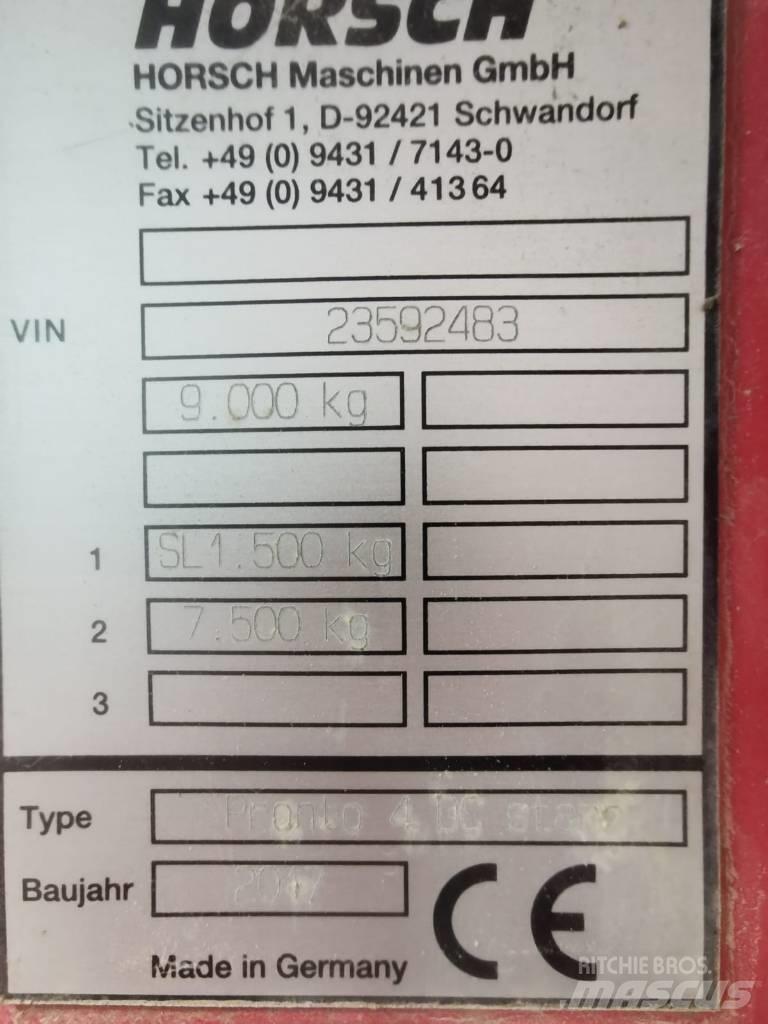 Horsch Pronto 4 DC Συνδυαστικοί σπορείς