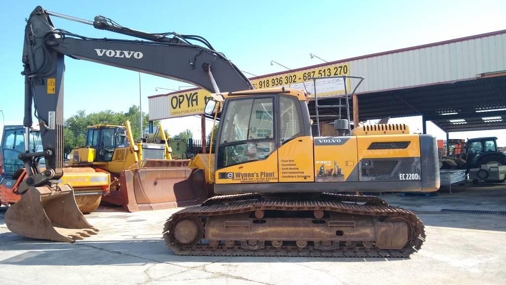 Volvo EC220DL Εκσκαφείς με ερπύστριες