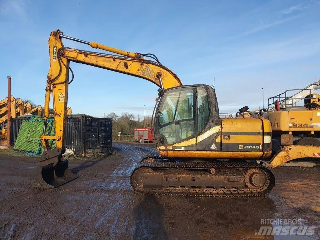 JCB JS 145 Εκσκαφείς με ερπύστριες