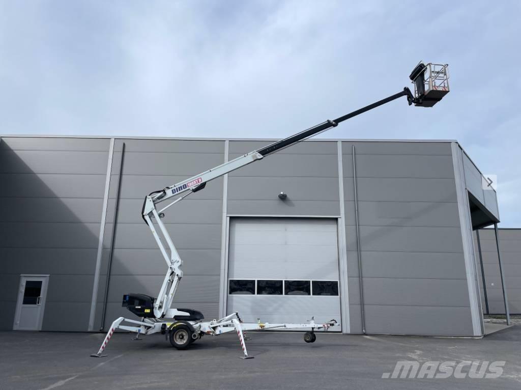 Dino 180 XT II Εναέριες πλατφόρμες τοποθετημένες σε ρυμούλκα