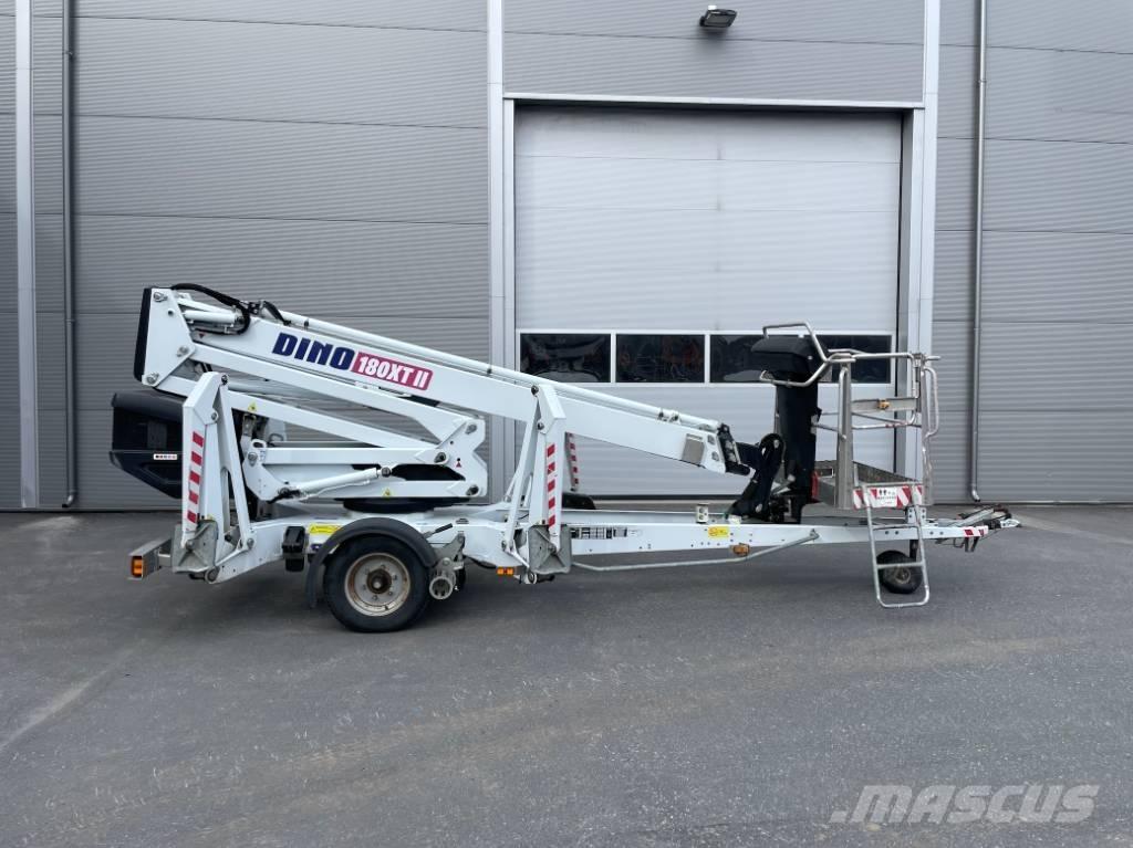 Dino 180 XT II Εναέριες πλατφόρμες τοποθετημένες σε ρυμούλκα
