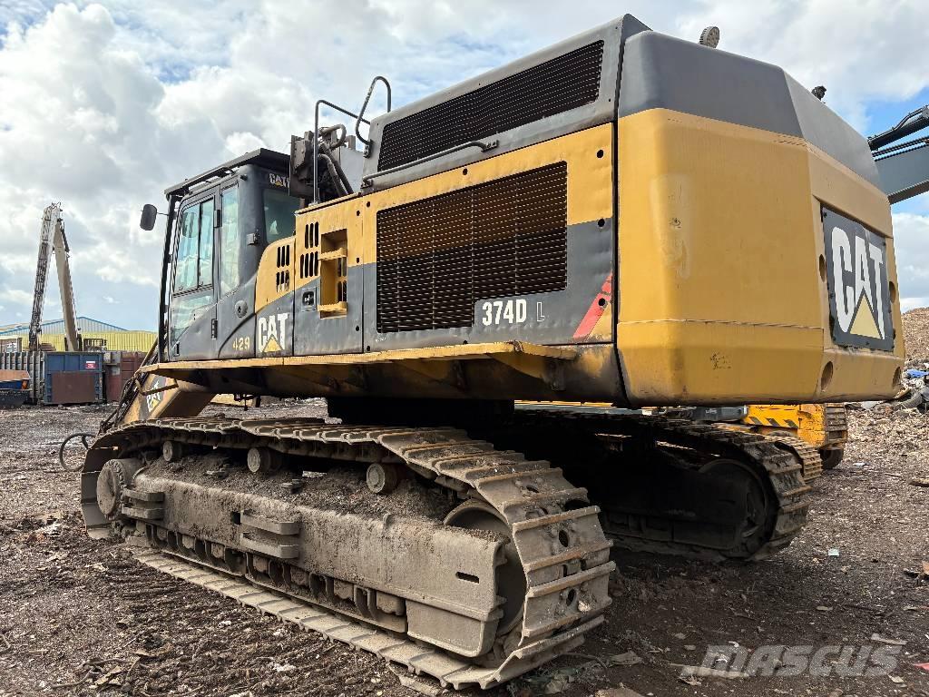 CAT 374 D L Εκσκαφείς με ερπύστριες