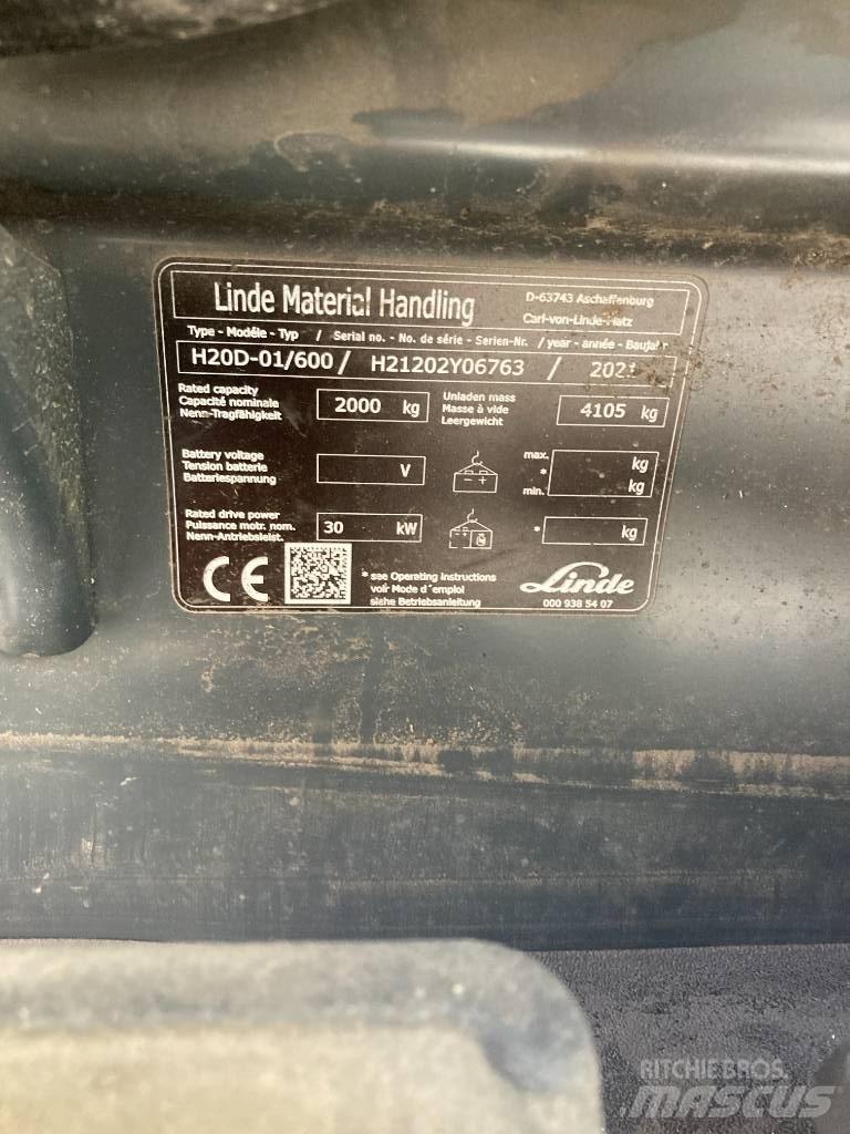 Linde H20/600D/1202 Πετρελαιοκίνητα Κλαρκ