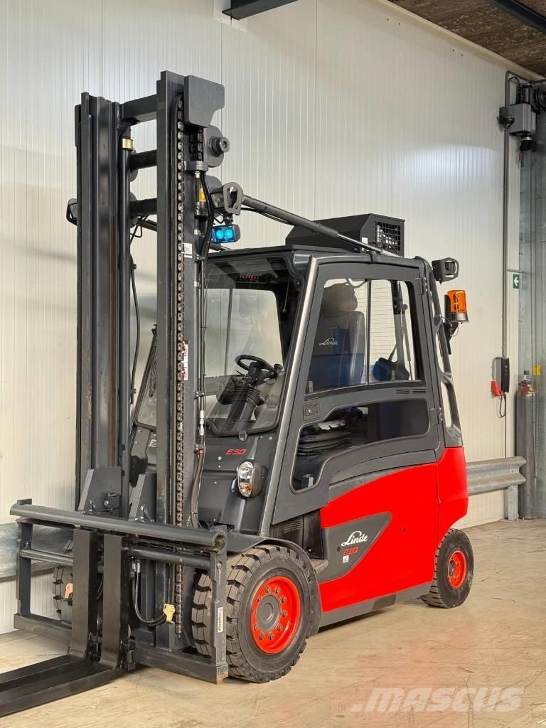 Linde E 50-02 Ηλεκτρικά περονοφόρα ανυψωτικά κλαρκ