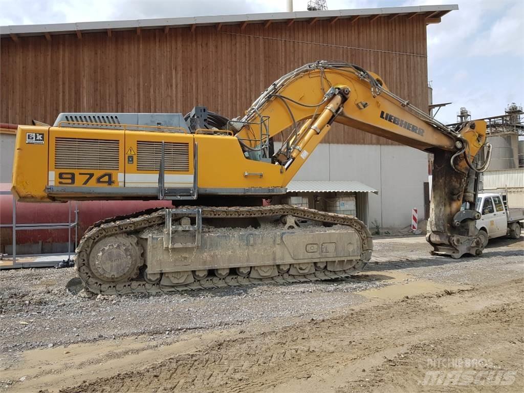 Liebherr R974 Εκσκαφείς με ερπύστριες