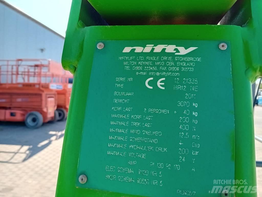 Niftylift HR 12 N E Ανυψωτήρες με αρθρωτό βραχίονα