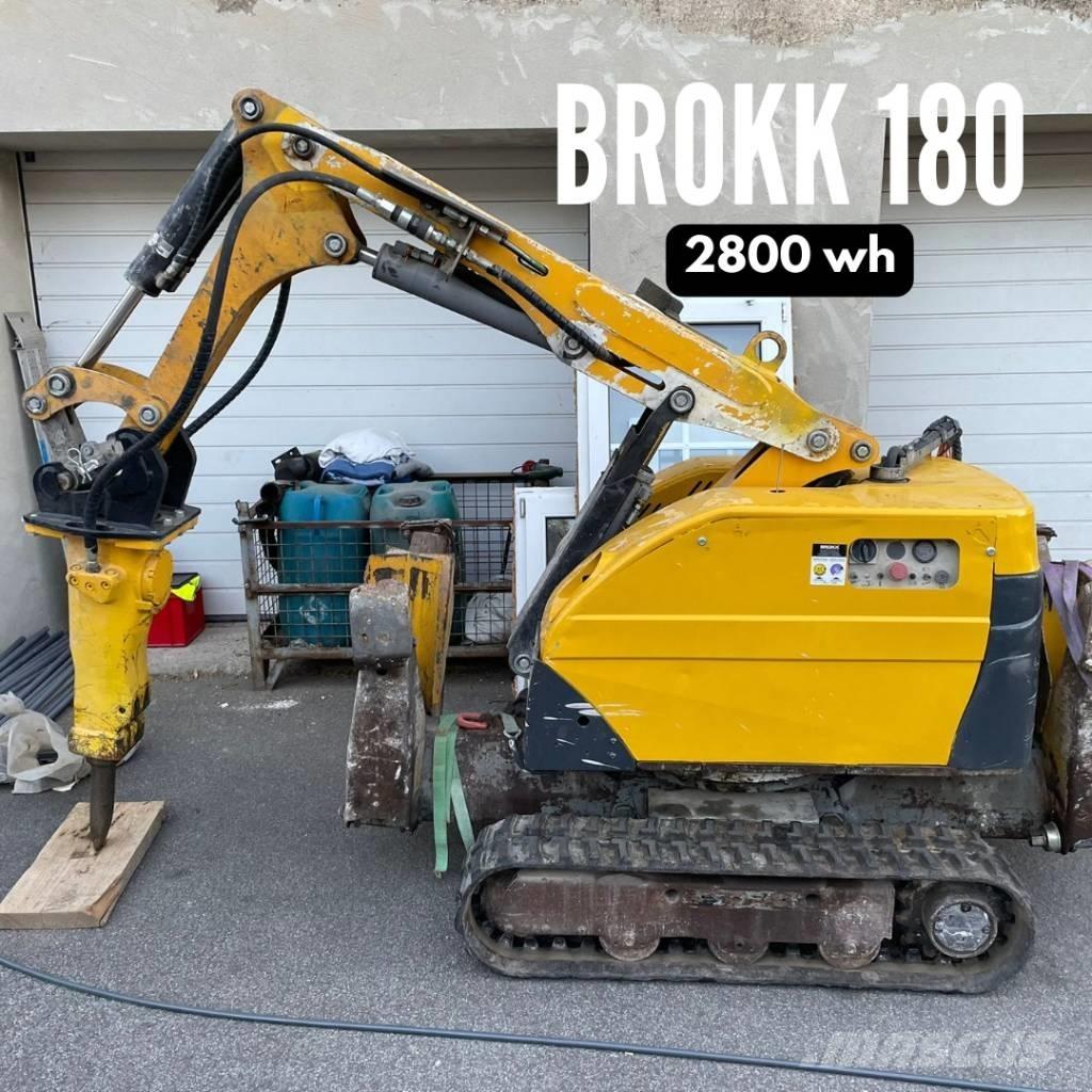 Brokk 180 Εκσκαφάκι (διαβολάκι) < 7t