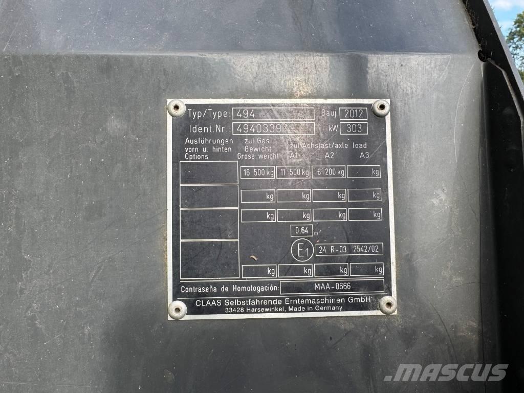 CLAAS Jaguar 930 Μηχανές χορτονομής