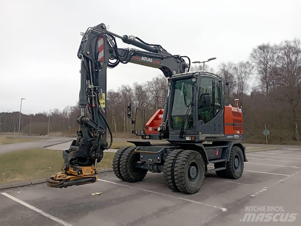 Atlas 160 W Εκσκαφείς με τροχούς - λάστιχα