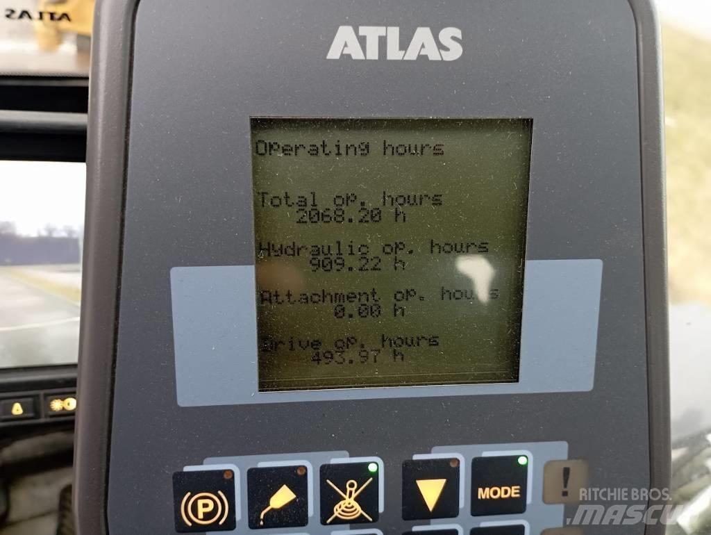 Atlas 160 W Εκσκαφείς με τροχούς - λάστιχα