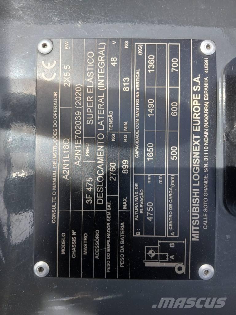 UniCarriers TX 3-18 Ηλεκτρικά περονοφόρα ανυψωτικά κλαρκ