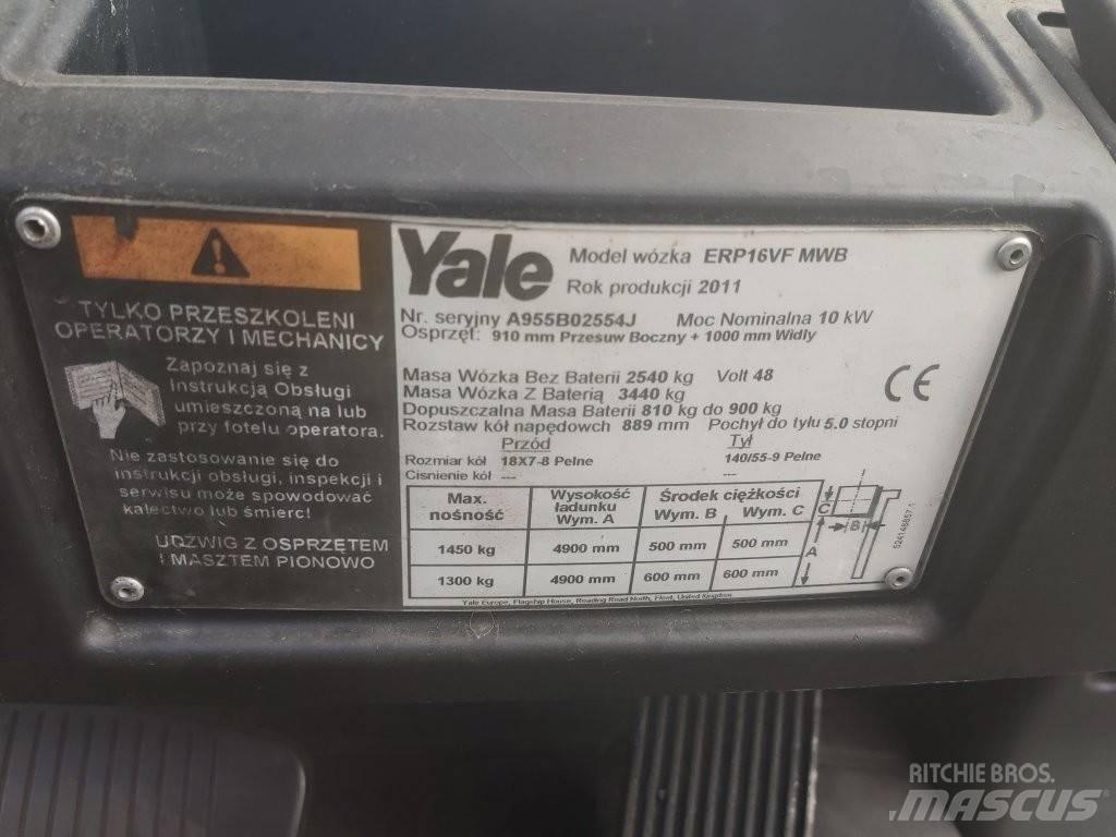 Yale ERP 16 VF Ηλεκτρικά περονοφόρα ανυψωτικά κλαρκ