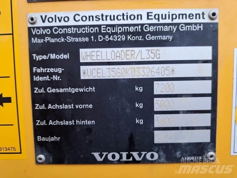 Volvo L 35 G Φορτωτές με λάστιχα (Τροχοφόροι)