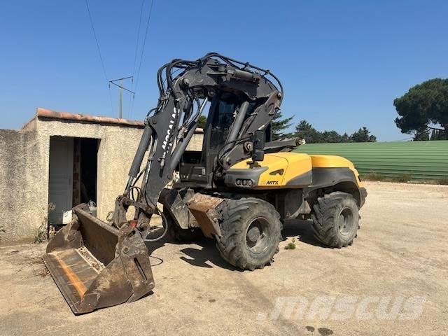 Mecalac 12 MTX Εκσκαφείς με τροχούς - λάστιχα