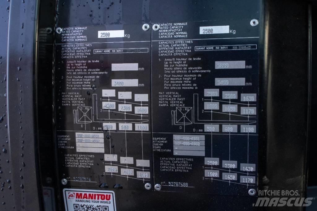 Manitou MC 25-4 Περονοφόρα ανυψωτικά κλαρκ - άλλα