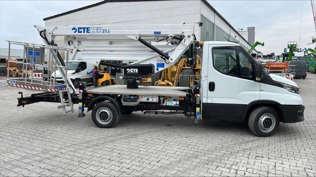 CTE ZED 21.3 JHL Εναέριες πλατφόρμες τοποθετημένες σε φορτηγό