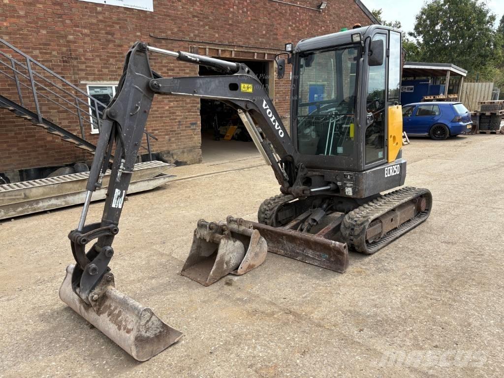 Volvo ECR 25 D Εκσκαφάκι (διαβολάκι) < 7t