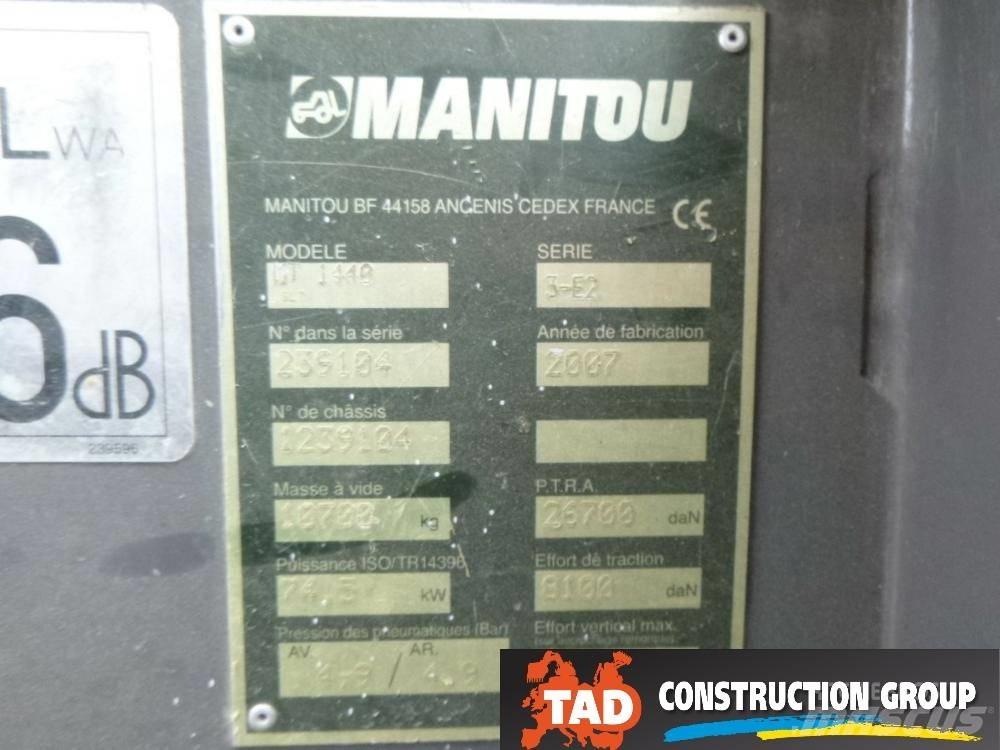 Manitou MT 1440 Τηλεσκοπικοί ανυψωτές
