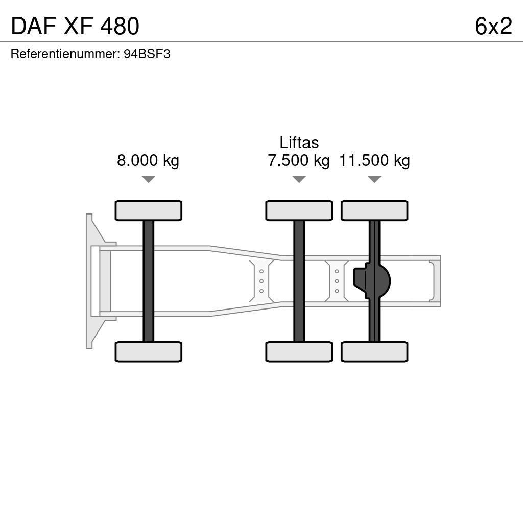 DAF XF 480 Τράκτορες