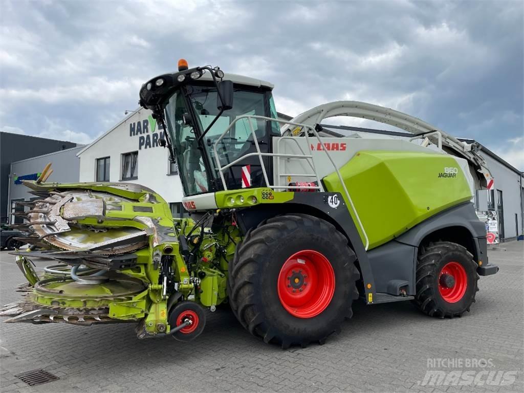 CLAAS Jaguar 860 Ενσιρωκοπτικές μηχανές