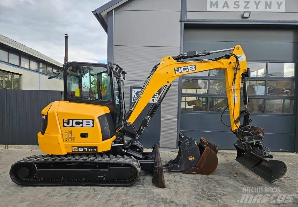 JCB 51 R-1 Εκσκαφάκι (διαβολάκι) < 7t