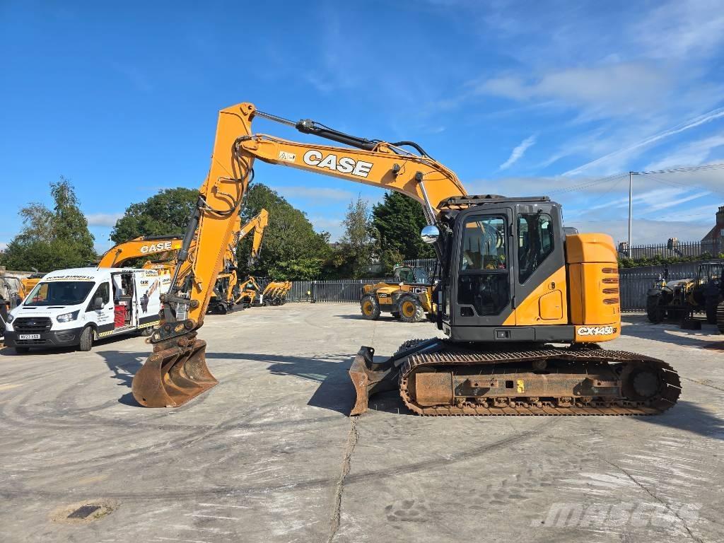 CASE CX145D (Blade) Εκσκαφείς με ερπύστριες