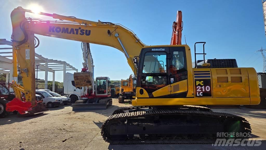 Komatsu PC 210 Εκσκαφείς με ερπύστριες