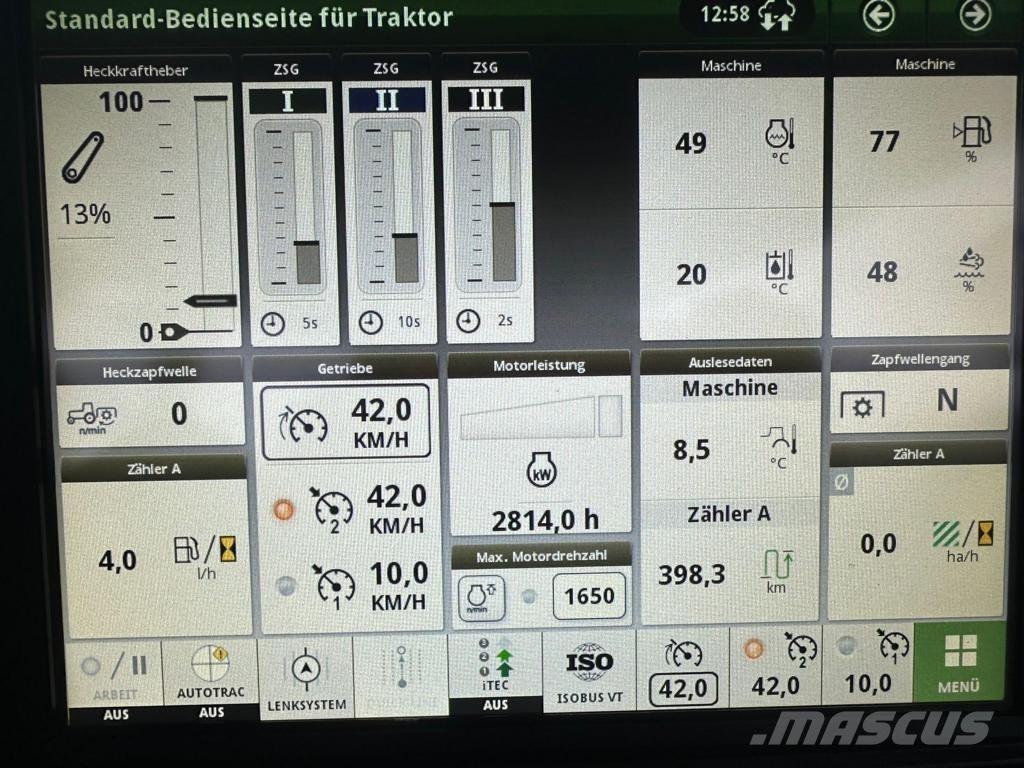 John Deere 6R195 Τρακτέρ